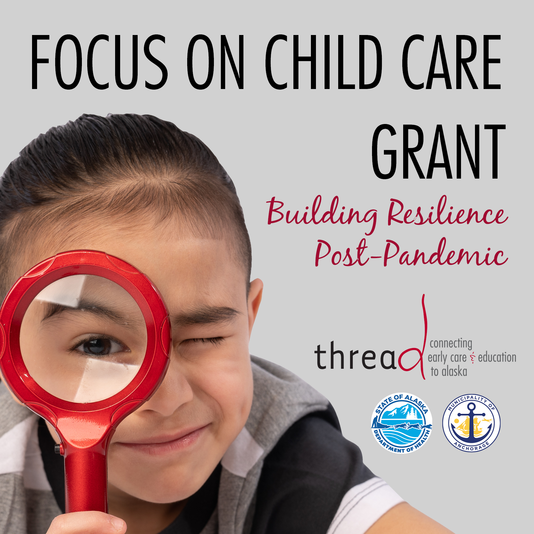 CCPO Broadcast: NEW Grant Opportunity- FOCUS on Child Care Grant